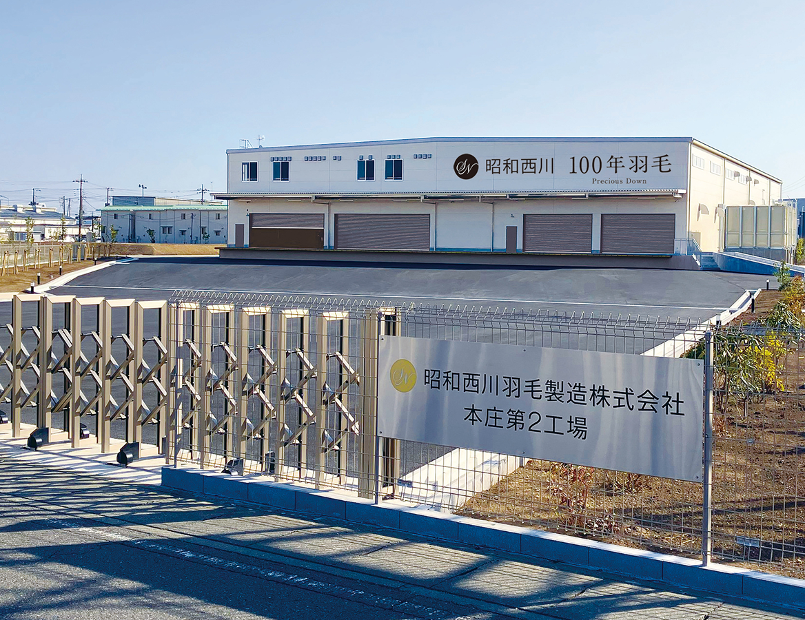 昭和西川羽毛製造株式会社本庄第2工場